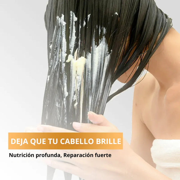 Maschera Magica per Capelli Splendenti