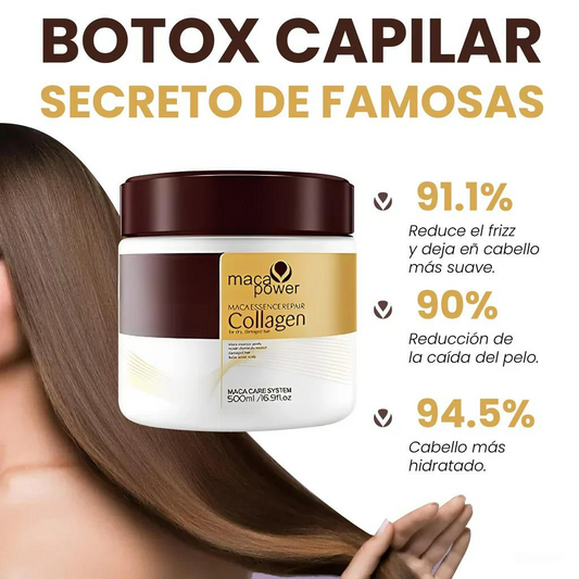 Maschera Magica per Capelli Splendenti